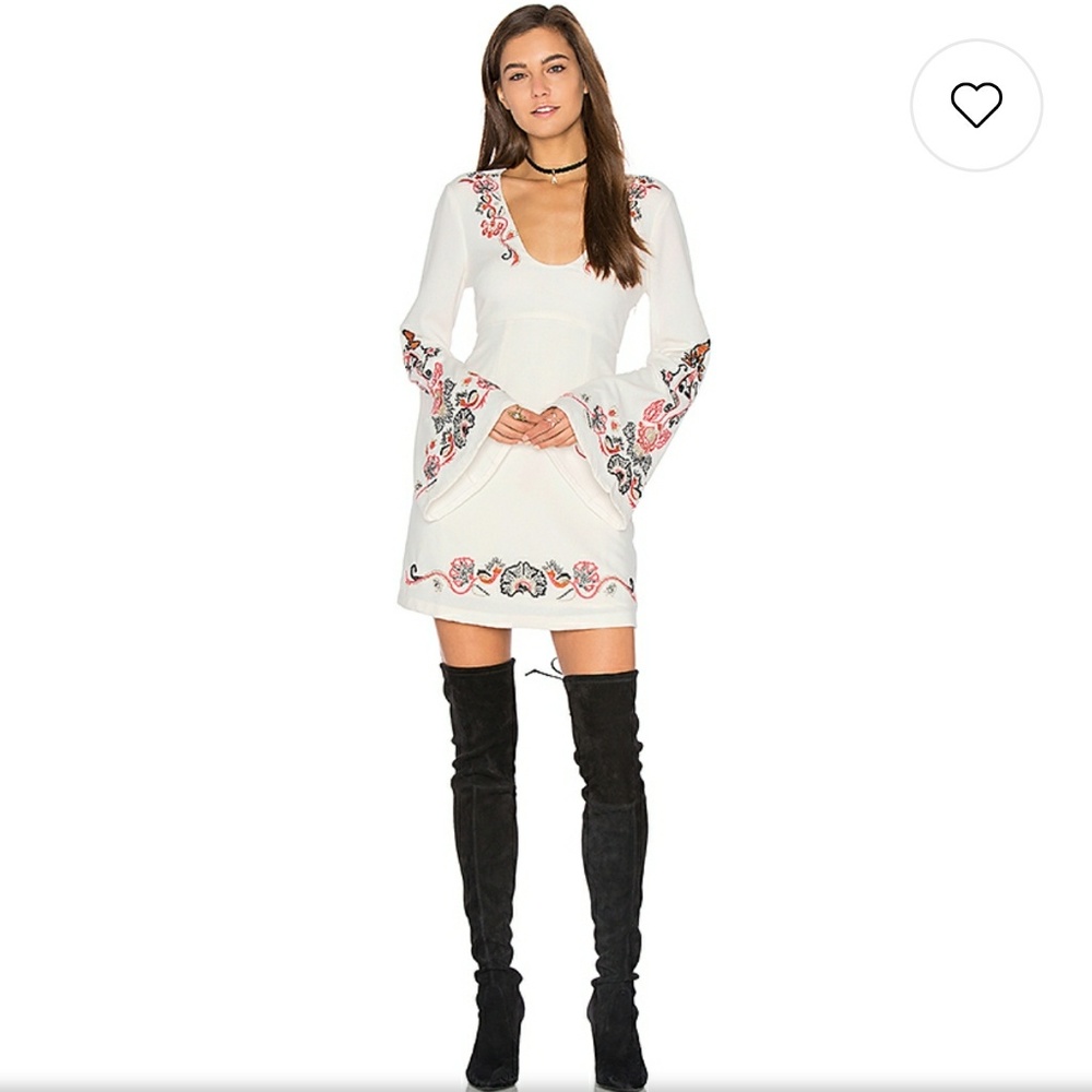 **SOLD**Free People holiday folk dress - Picture 5 of 7